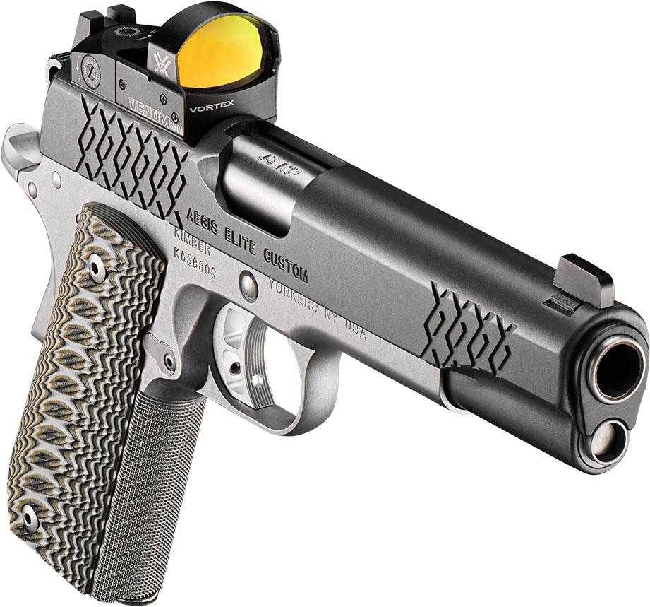 Kimber 1911 Aegis Elite Custom 9mm Pistol with Vortex Venom Red Dot